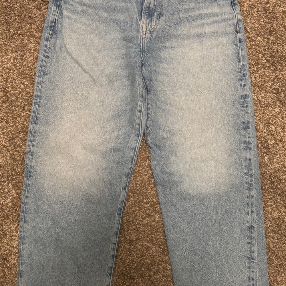 American Eagle Outfitters Men's Light Blue Relaxed Jeans